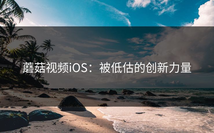 蘑菇视频iOS:被低估的创新力量 蘑菇视频iOS:被低估的创新力量